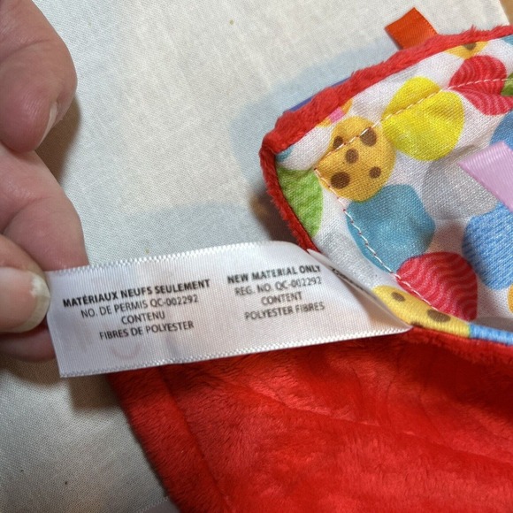 Bright Starts Elmo Sesame Street Lovee 13x13 Teether‎ AM0982 Security Blanket - Picture 7 of 9